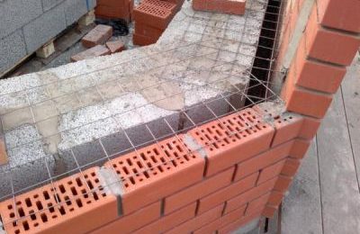 Стены из керамических и силикатных кирпичей и блоков
